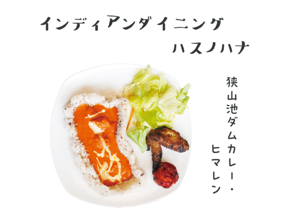 【8月末まで】インディアンダイニング ハスノハナ「狭山池ダムカレー・ヒマレン」