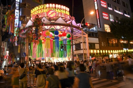 人気商店街の夏の風物詩