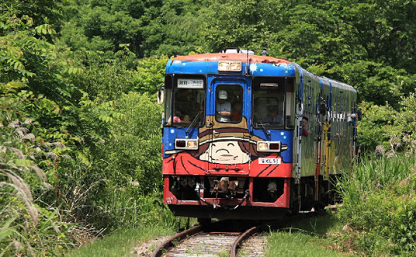 美しい花火とふるさと銀河線列車がコラボレーション!