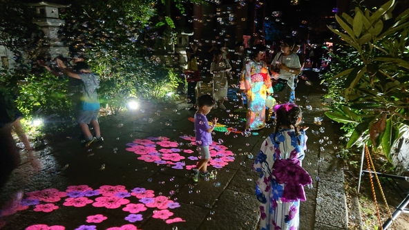 過去の「彩灯祭」の様子(2025年の開催内容とは異なる場合があります)