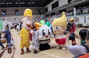 長岡まつり大花火大会花火打ち上げ前に楽しめます