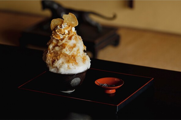 「さつまいもと黒蜜のかき氷」1,700円