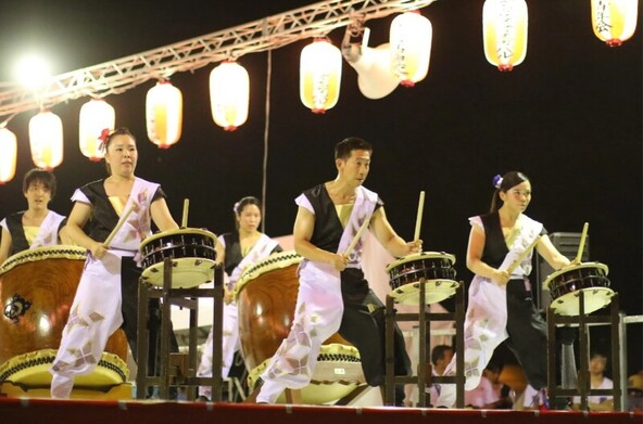 キッズダンスや組太鼓のステージイベントも行われます