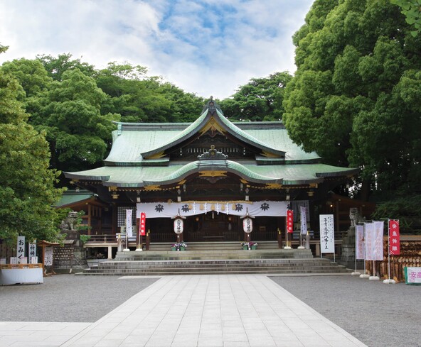平安時代から続く「大宮八幡宮」