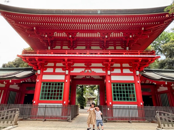 大迫力の「楼門」
