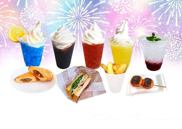 強羅公園内のテイクアウトコーナーではサンドイッチやドリンクを販売(イメージ)