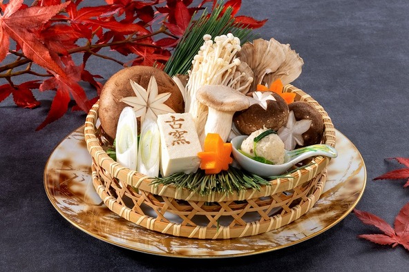 秋の味覚茸みぞれ鍋