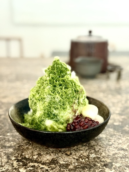 山本山ふじヱ茶寮 抹茶白玉金時 1,150円