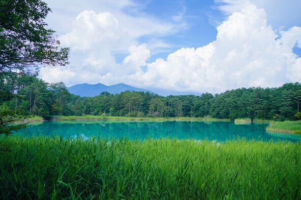 神秘の湖沼と呼ばれる「五色沼」