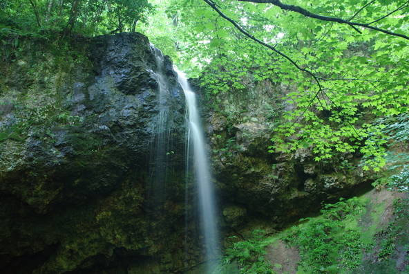 神秘的な雰囲気が漂う滝(画像提供:niceshotpete / PIXTA)