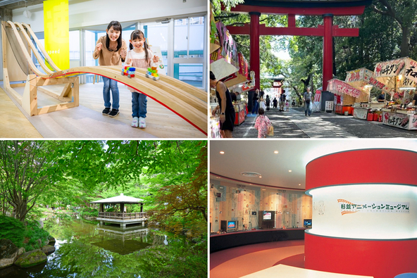 入園無料の科学体験施設やアニメーションミュージアムなど見どころ満載