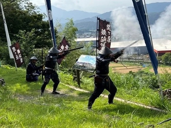 「鉄砲隊演武」過去開催時の様子
