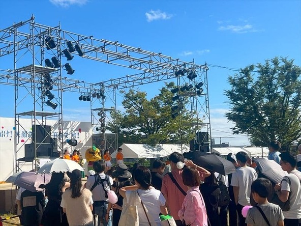 今年は例年以上の盛り上がりが期待されます!(※画像は2024年の屋外ステージの様子です)