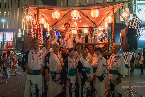 白鳥踊り保存会のみなさん