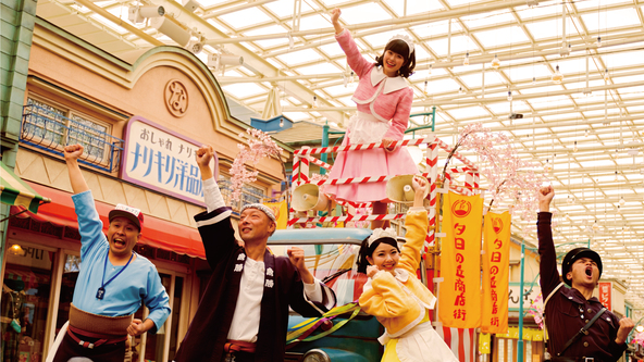 テーマが異なる5つのエリアでバラを満喫できるスポットです