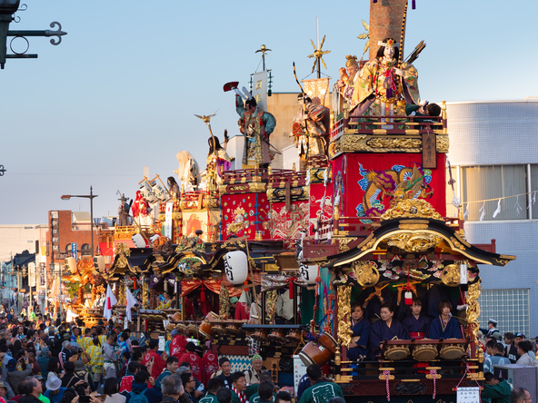 「本庄まつり」は、「中山道一の山車祭り」といわれています