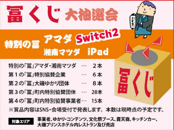 令和の「冨くじ」大抽選会2025 概要