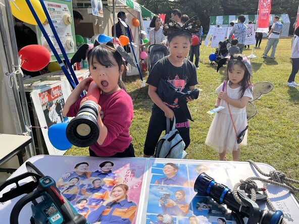 思いっきり遊べるコーナーがあるので、子供も大満足すること間違いなし!