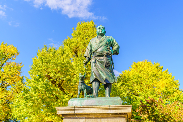 上野の西郷隆盛像(画像提供:aki / PIXTA)