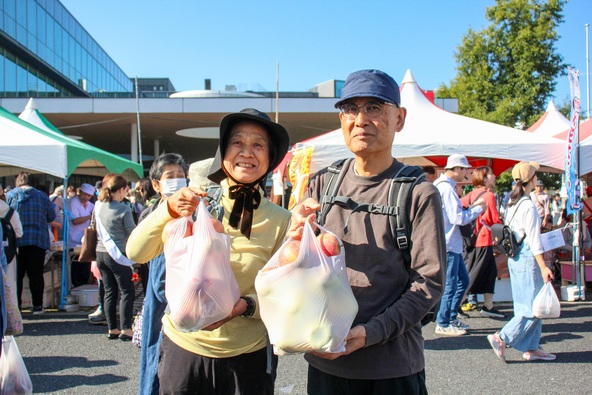 会津坂下町のリンゴは毎年大人気