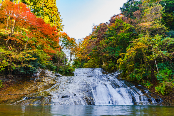 「養老渓谷」を代表する滝「粟又の滝」(画像提供:show999 / PIXTA)