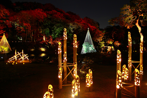 過去のライトアップ時の様子(画像提供:木村 優光 / PIXTA)