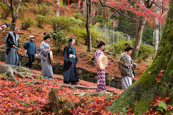 山科に残る歴史を身近に感じられる祭りです