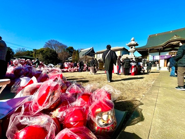 「本庄高尾山だるま市」過去開催時の様子