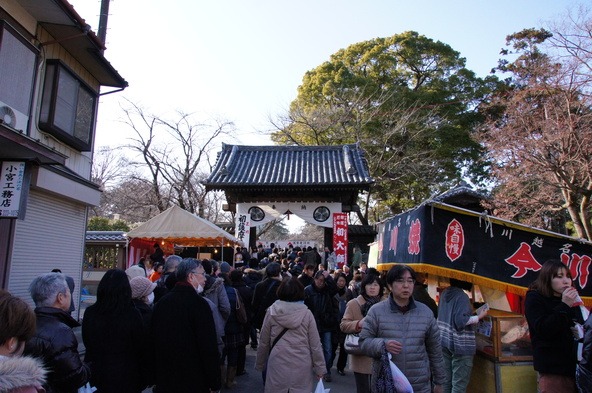 「喜多院 初大師だるま市」過去開催時の様子