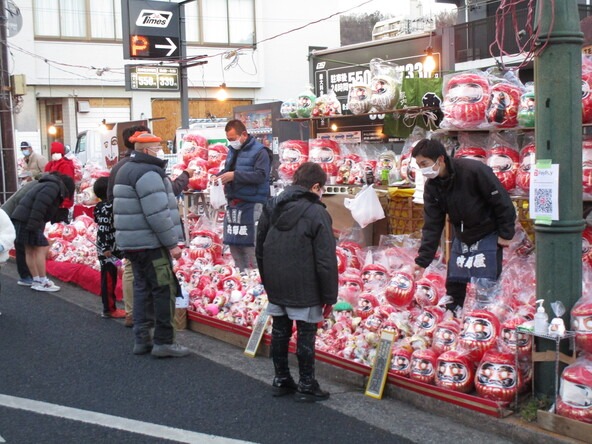 「青梅だるま市」過去開催時の様子