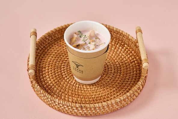 クラムチャウダーロゼ ニューイングランドスタイル