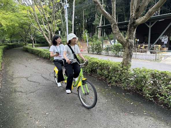 レンタサイクルの様子