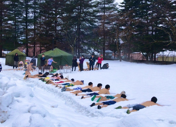 テントサウナ体験