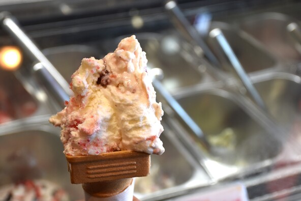 石垣いちご ジェラート(サイズによって値段変動)