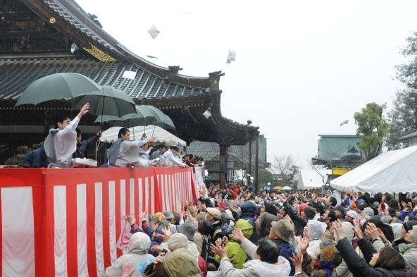 家族みんなで福を授かることができる伝統行事