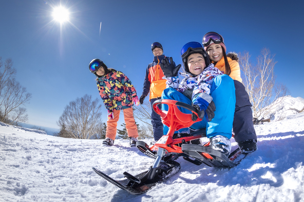 冬ならではの雪遊び体験を満喫