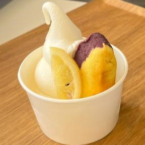 レモンサンデーとスイートポテト 700円