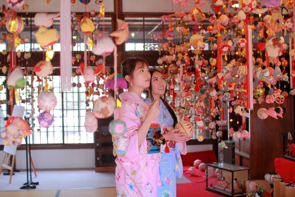 色とりどりのさげもんは写真映えも抜群!