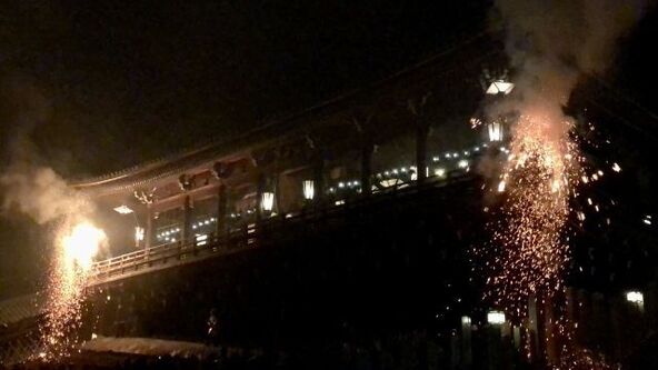 「修二会」の様子(C)東大寺