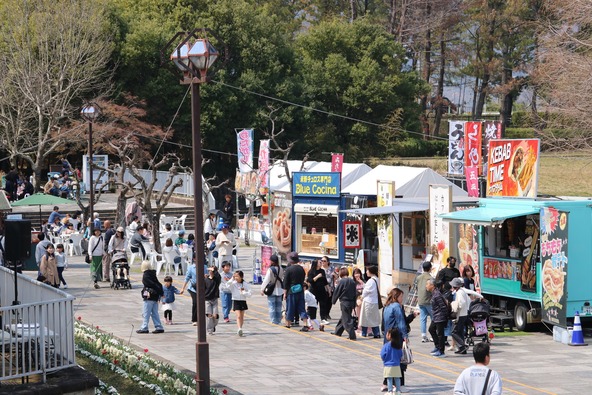 飲食コーナーの様子