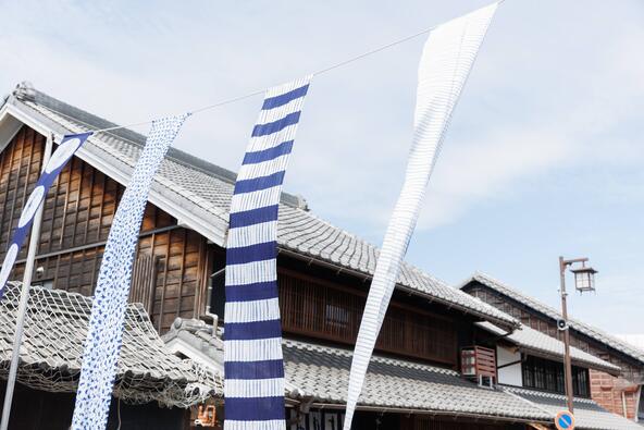 有松エリアの風情あるまち並みも祭りの見どころのひとつ