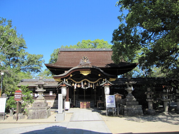 「藤森神社」の本殿