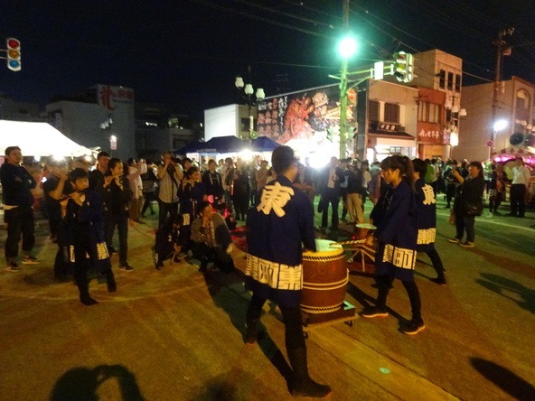 「夜高節」の歌詞は、豊年満作を題材にしためでたい内容のものが多いそう