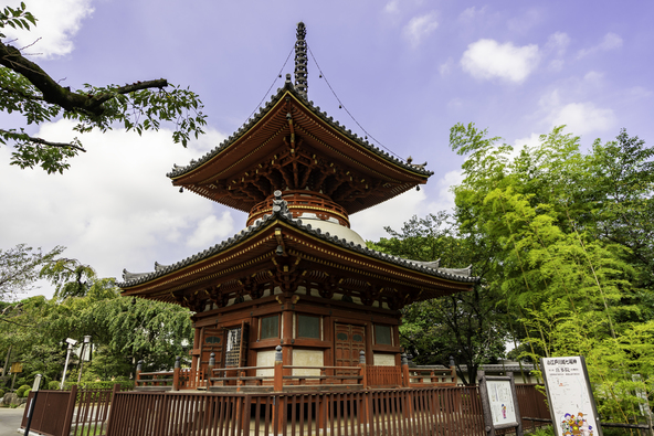 1000年以上の歴史を持つ寺院