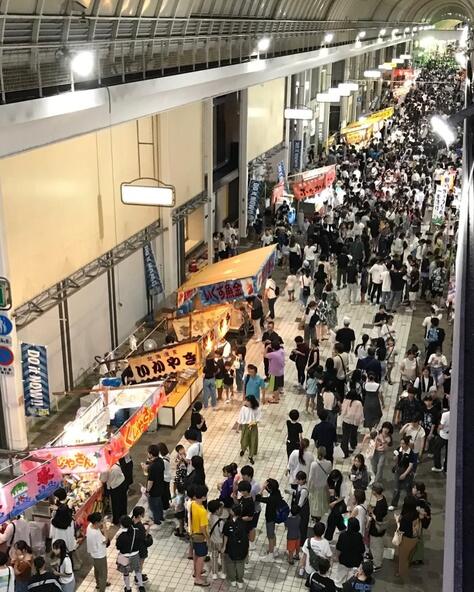たくさんの人でにぎわう人気イベントです
