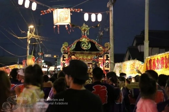 宝永年間から続く歴史あるお祭りです(C)さいたま観光国際協会