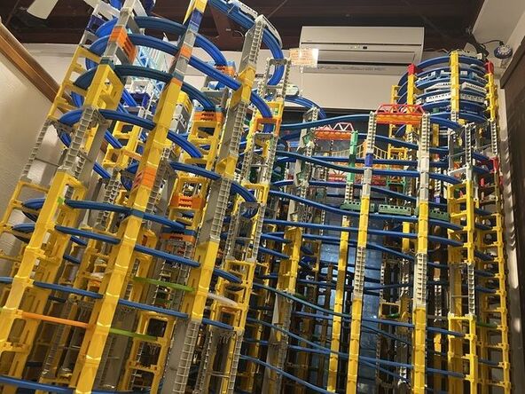プラレール好きには、夢のような空間!