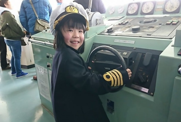 プログラムNo.51 子ども船長体験(伊勢湾フェリー利用者特典!)