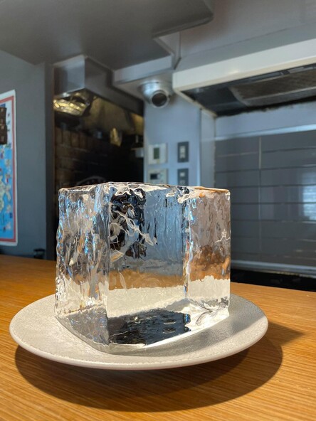 「蔵元八義」の天然氷