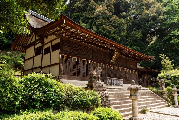 世界文化遺産「宇治上神社」の本殿